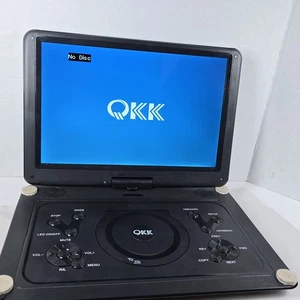 Reproductor de DVD HDD portátil QKK 15,4 pulgadas batería recargable incorporada de 6 horas... - Imagen 1 de 9