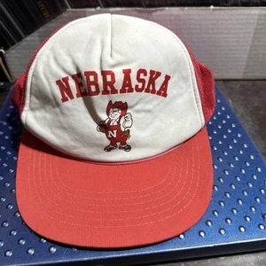 Vintage Nebraska Corn Huskers Snapback Hat - Picture 1 of 8