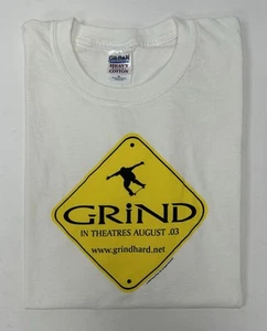 Vintage Grind Movie 2003 Skate Skateboarding Promo Tee XL 23.75x30.75 Inches - Picture 1 of 13