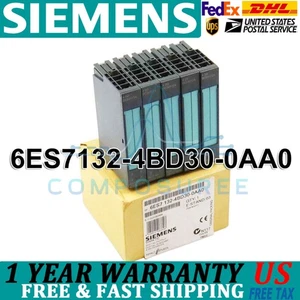 New Siemens 6ES7132-4BD30-0AA0 SIMATIC DP 5 ELECTRON MODULE 6ES7 132-4BD30-0AA0 - Picture 1 of 15
