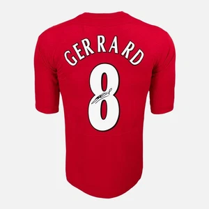 Camiseta firmada por Steven Gerrard Liverpool 2005 final de Estambul local [8] - Imagen 1 de 5
