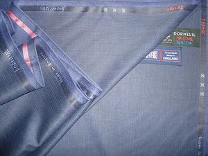 DORMEUIL SUPER120’s WOOL SUITING FABRIC "TECNIK" - MADE IN ENGLAND - 3.4 m. - Picture 1 of 10