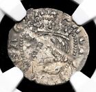 SCOTLAND. David II, 1357-1367. Silver Hammered Penny, S-5088, NGC XF Details