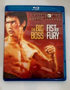 Bruce Lee Double feature Blu-ray The Big Boss /Fist of Fury martial arts karate - Picture 1 of 6