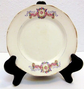 Porcelain by Sebring, O L28 Round Floral Plate Small 6"  - Picture 1 of 6