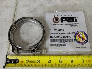 Turbo Exhaust V Clamp for Dodge 5.9L Cummins 4B 6B. PAI # 042042 Ref. # 3903652 - Picture 1 of 12