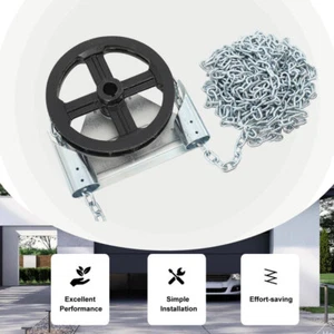 Garagentor Kettenzug 1:1 reduzierter Antrieb für Rolltore & Garagentoröffner - Bild 1 von 10