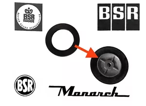 NEUMÁTICO RALENTÍ para reparación de tocadiscos rueda de ralentí BSR/Monarca A101623 A102415 - Imagen 1 de 3