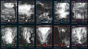 Choose your FULL ART Land ~ Midnight Hunt [ NearMint ] [ Magic MTG ] - Picture 1 of 11