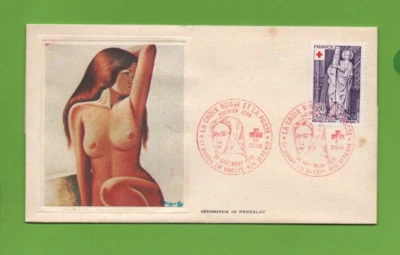 FDC 1976 - Cross Red - Church Of Husk - Sainte Beard ( Ref. 8238) - Image 1 of 2