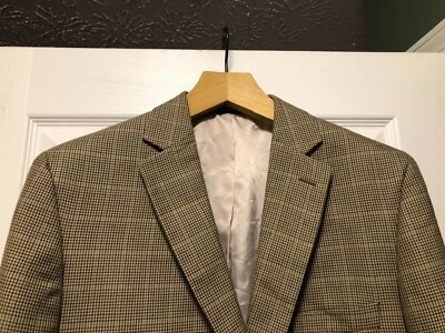 Club Room 42R Hombre 65% Poliéster 35% Viscosa Abrigo Deportivo Chaqueta Blazer   Foto 1 de 4