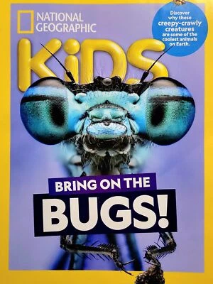 National Geographic Kids Magazine Mar 2025 Bring on the Bugs, Insects, Gorillas - Image 1 of 4