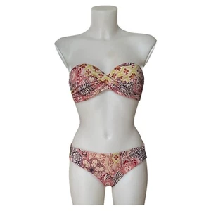 VICTORIA’S SECRET costume da bagno donna multicolore con ferretto 2 pezzi taglia S/P 32D - Foto 1 di 4