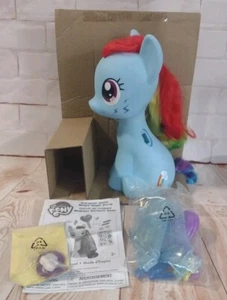 MLP Rainbow Dash 10 Zoll Vinyl Magic Styling Pony Magic Hair 11 Accessoires Neu - Bild 1 von 8