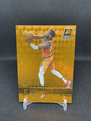 2021-22 Donruss Elite Deandre Ayton #33 Orange Parallel Phoenix Suns - Image 1 of 2