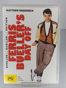 Ferris Bueller's Day Off DVD Matthew Broderick, Mia Sara, Alan Ruck - Picture 1 of 2