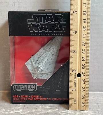 Star Wars Black Series Titanium First Order Tie Fighter The Force Awakens #13 Foto 1 de 4