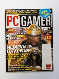 PC Gamer Magazine March 2006 Volume 13 #03 Medieval 2 Cover - Picture 1 of 5