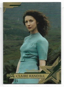Outlander CZX - S02 Claire Randall #37/55 Green Str Pwr Chase Tarjeta Casi Nueva - Imagen 1 de 1