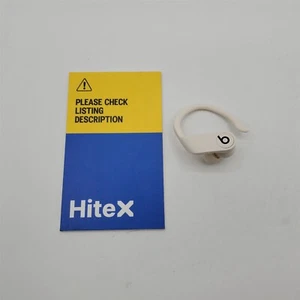 Replacement Genuine LEFT EARBUD for Beats Powerbeats Pro - Ivory -NOT WORKING- - Zdjęcie 1 z 3