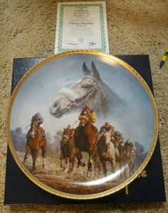 Pat Day HAND SIGNED SIGNATURE Dance Smartly FRED STONE PLATE jockey AUTOGRAPHED - Picture 1 of 6