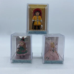 3 Vintage 1997 1998 Madame Alexander Hallmark Keepsake Ornament Mini-Figure Lot - Picture 1 of 6