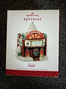 Hallmark Ornament Noelville #8 2013 Cinema Candy Movie Theater Lights - Picture 1 of 6