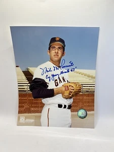 Mike McCormick Signed 8x10 Photo- SF Giants- Inscribed “ CY Young Giants 67” - Picture 1 of 8