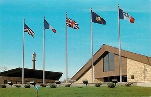 Postkarte Wisconsin Cornelius Tourist Center Park unbesendet - Bild 1 von 2