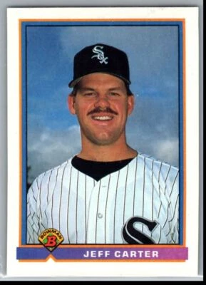 1991 BOWMAN JEFF CARTER RC CHICAGO WHITE SOX #348 - Image 1 of 2