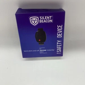 SILENT BEACON Gen 2 Panikknopf Sicherheitsgerät; Bluetooth-zu-App, Open Box - Bild 1 von 2