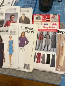 Sewing patterns uncut NEW Simplicity Vogue Kwik Sew Burda - Picture 1 of 11