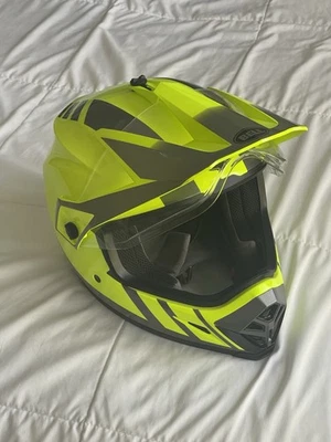 Bell MX9 Adventure MIPS Size L Hi Viz Yellow Dual Sport Motorcycle Helmet - Image 1 of 4