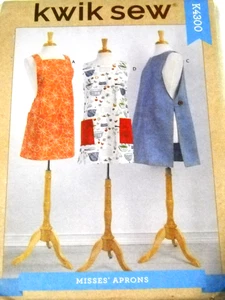 Kwik Sew 4300 Misses Aprons size S-L Sewing Pattern - Picture 1 of 2