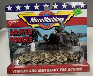 RARE VINTAGE Micro Machines Armed Forces Collection #1 – New Sealed on Card ~307 - Picture 1 of 6