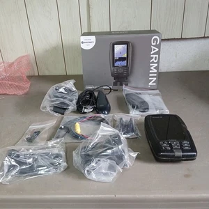 Garmin Echomaps Pus 44CV includes GT20 Transducer Untested  - Picture 1 of 6