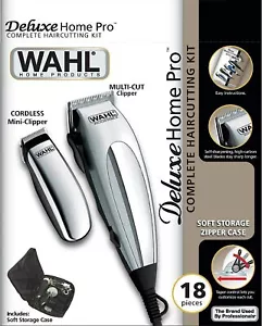 Wahl 220V Homepro 79305-1316 Vogue Deluxe Tagliacapelli e Tagliacapelli 19 Pezzi - Foto 1 di 5