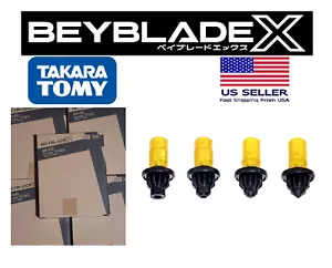 Autentico set di punte BEYBLADE X BX-00 set 4 pezzi F/T/B/N oro x nero venditore USA - Foto 1 di 2