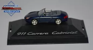 HERPA 1:87 Porsche Carrera Cabriolet 1998 - neu & ovp in PC-Box, rar, TOP - Bild 1 von 7