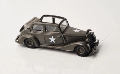 Busch Modell 1:87 Mercedes 170V Cabrio US-Army matt-oliv in OVP - Bild 1 von 4