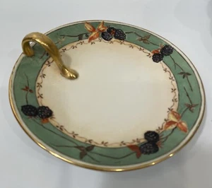 Nappy Lemon Dish Hand Painted Porcelain Grannie Core Grandmillenial - Picture 1 of 6