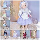 Dress Up Simulated Eye Hinge Doll 3D Eyes Removable Joints Doll  Children Toys
