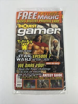 Inquest Gamer Magazine Issue 50th June 1999 Pokemon - Magic the Gathering MTG - Image 1 of 4