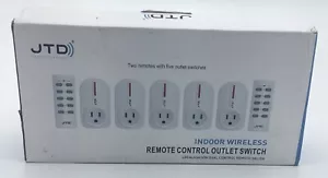 JTD Indoor Wireless Self-Learning of Remote Control Outlet Switch - Picture 1 of 4