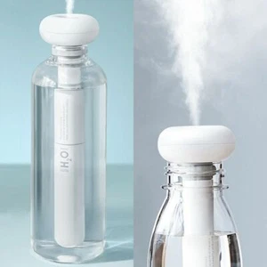USB Air Humidifier Diffuser Portable Mini Water Bottle Aroma Cap Maker Car Home - Picture 1 of 12