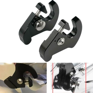 For Harley Sissy Bar Luggage Rack Tour Pak Quick Release Mounting Docking Latch - Picture 1 of 11