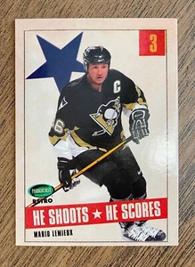 2002-03 In the Game Parkhurst Retro - He Shoots He Scores Points - Mario Lemieux - Bild 1 von 1