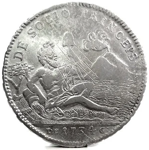 NAPOLI (CARLO III di Borbone) 120 Grana 1734 - Imagen 1 de 12