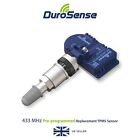 DuroSense TPMS Metal Valve Tyre Pressure Sensor PRE-CODED for Peugeot | DS145PEU