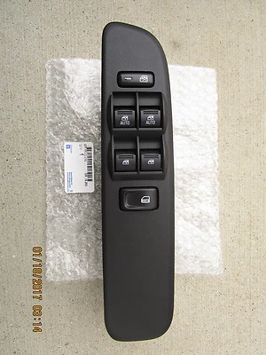 06 - 09 GMC ENVOY SLT SLE MASTER INTERRUPTOR DE VENTANA ELÉCTRICA NUEVO GM 25866993 Foto 1 de 4